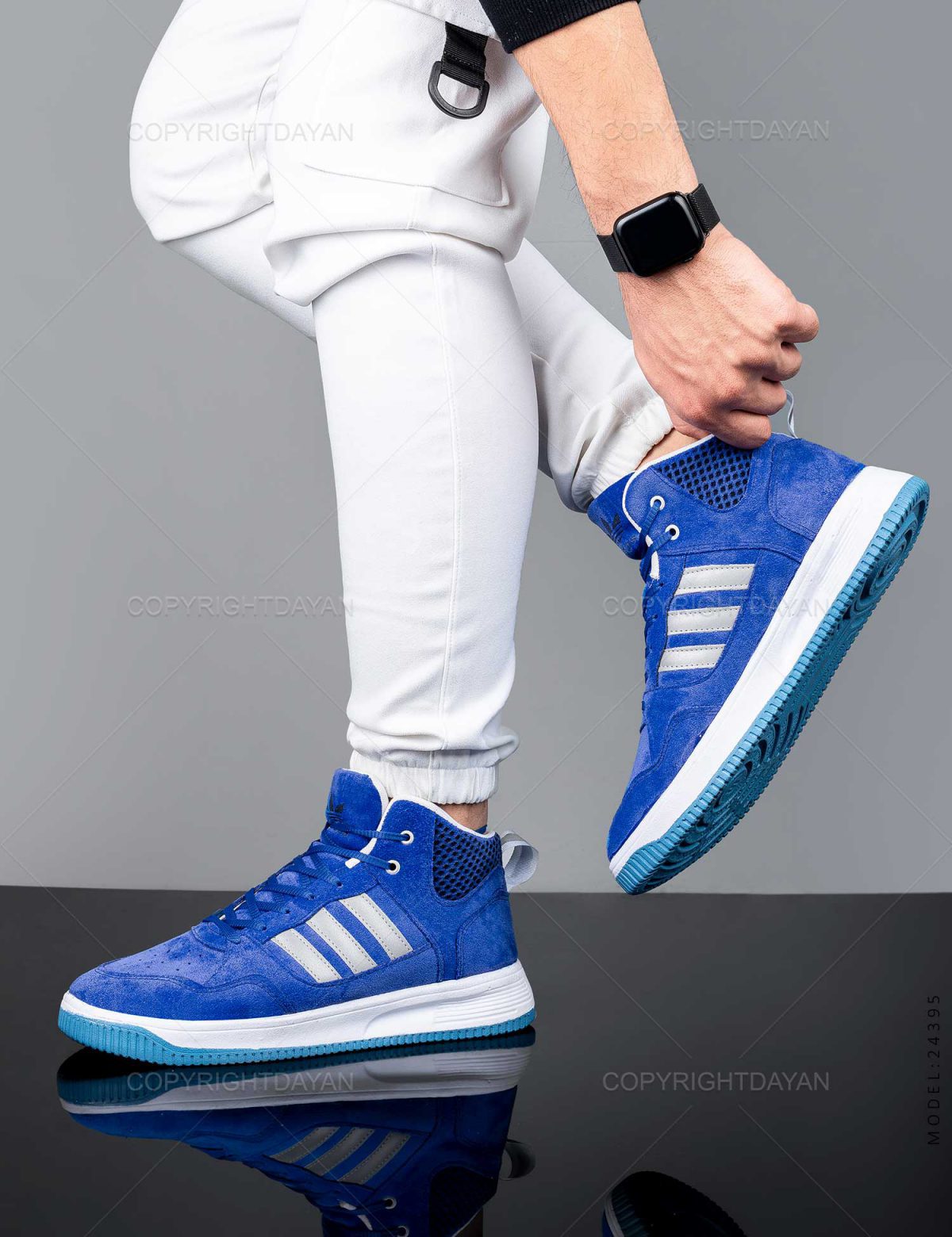 کفش ساقدار مردانه زیبا و راحت  Adidas مدل 24395